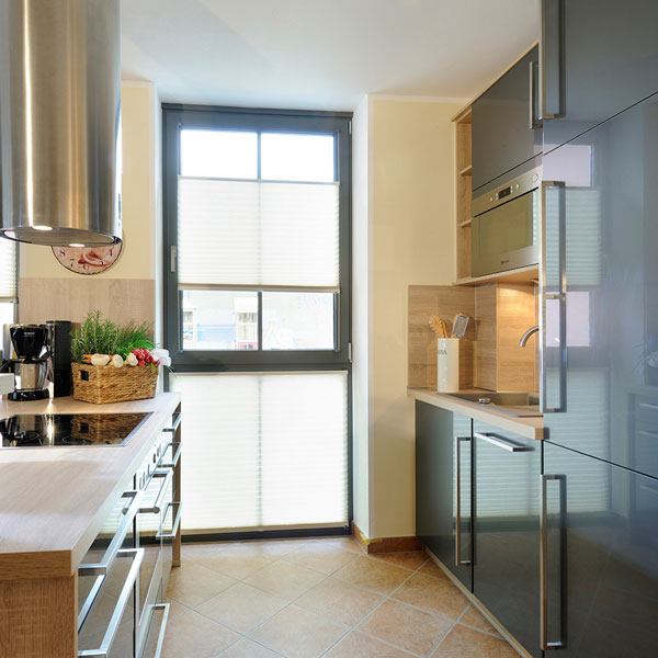 Modern kitchen in all apartments